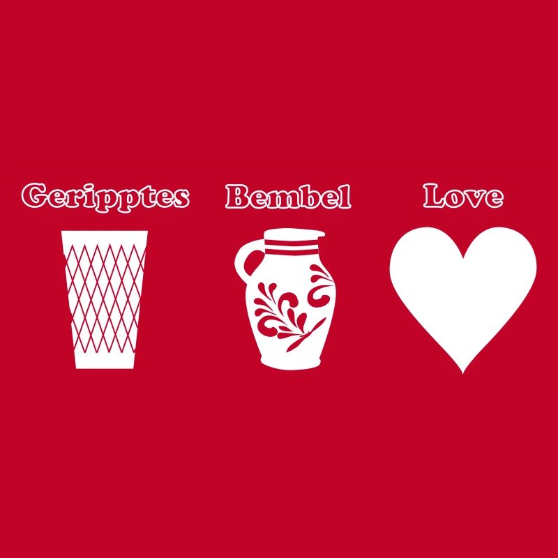 Geripptes Bembel Love
