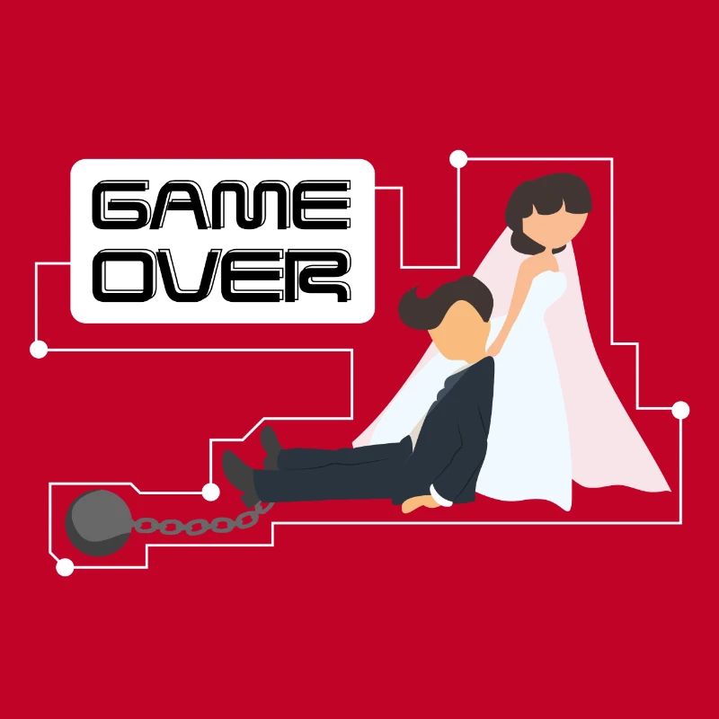 Junggesellenabschied Bachelor Game Over