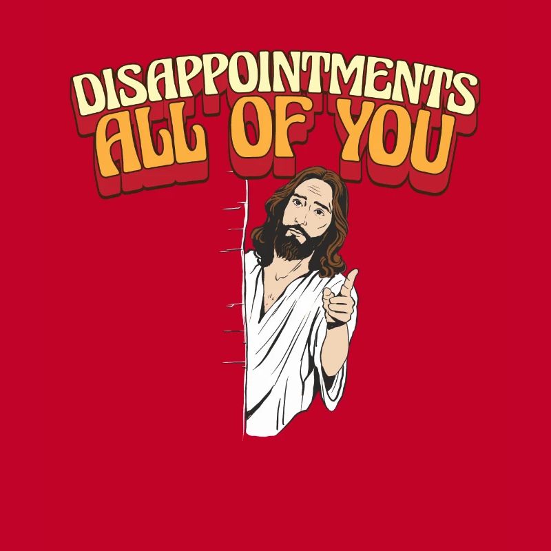Drôle de Jesus Facepalm Meme Déceptions Tout de