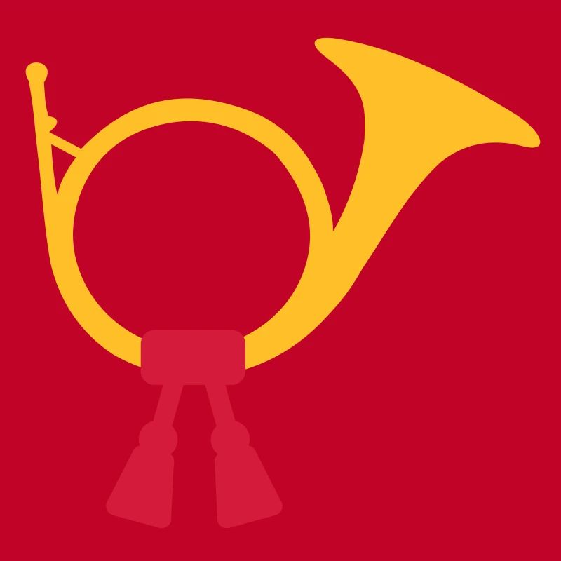 Post horn bugle