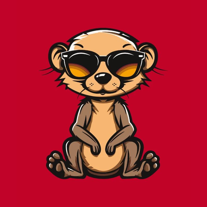 Erdmännchen Cool Tier