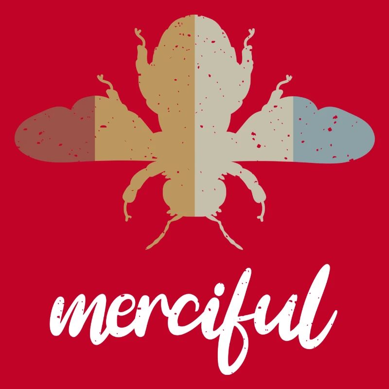 Retro Bee Merciful Biene Be Merciful