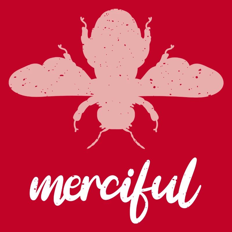 Rosa Bee Merciful Biene Be Merciful