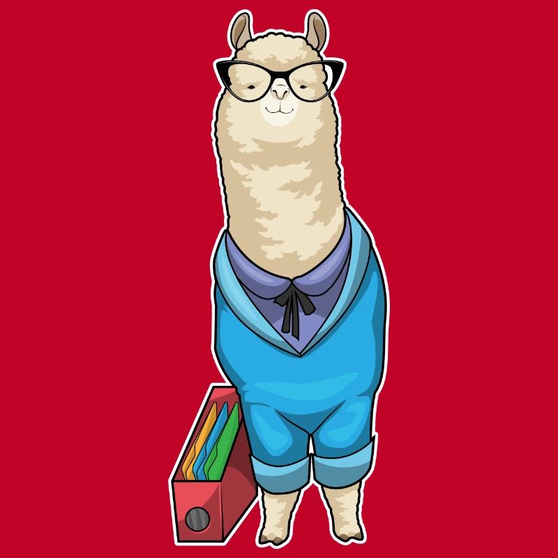 Alpaca Secretary Folder Office