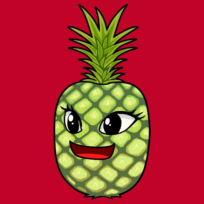 Fruit Foxes Fruit Summer Pineapple