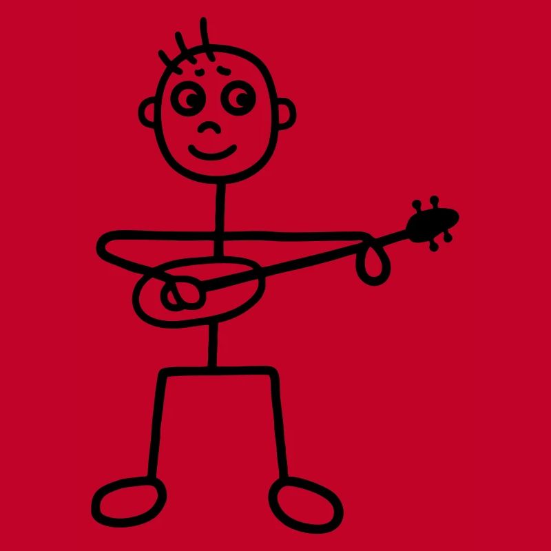 Man with Guitar - Ukulele