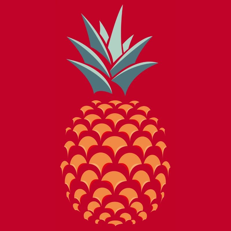 3D pineapple
