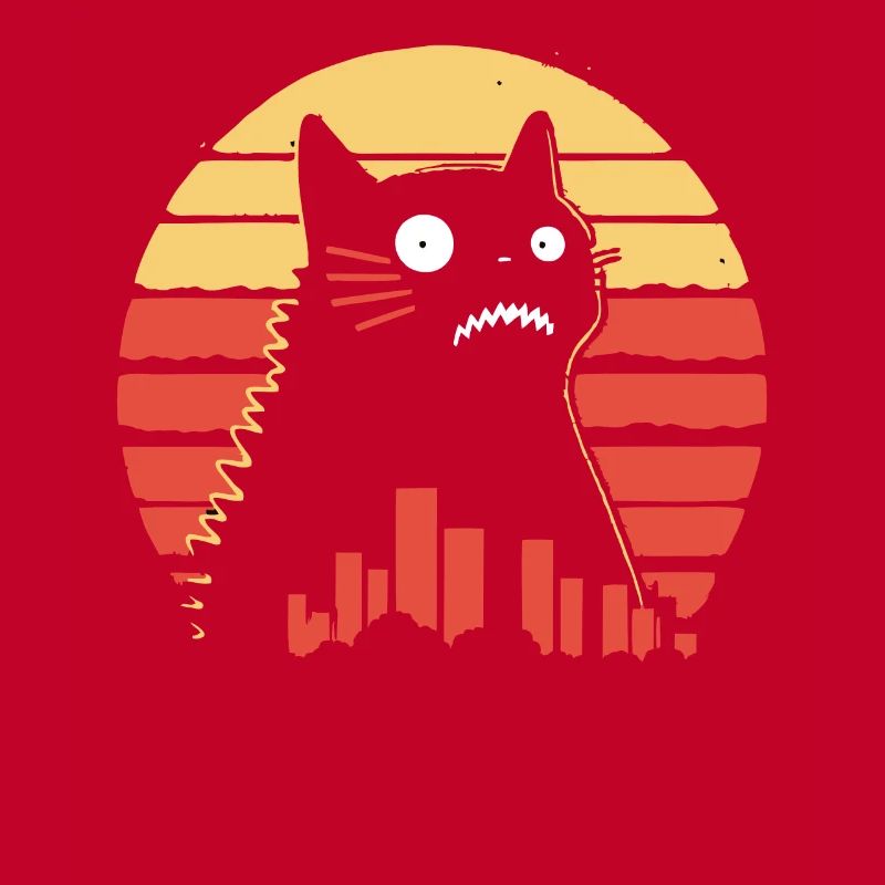 Chat monstre géant
