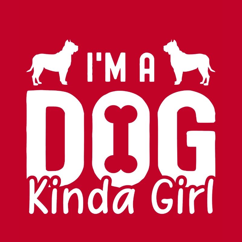 Ich bin ein hundebegeistertes Mädchen