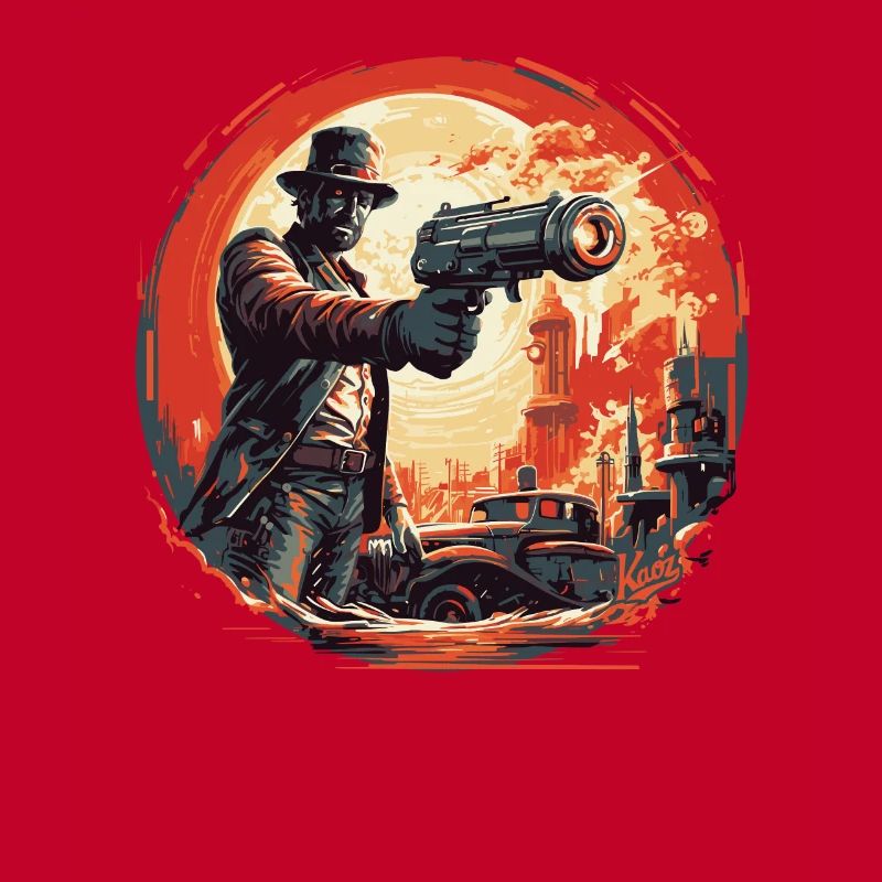 Confrontation de canons à faisceau de science-fiction