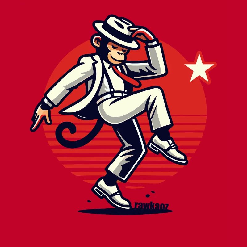 Moonwalk Monkey Monkey Dance Monkey