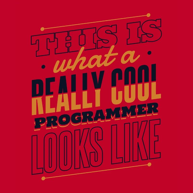 What A Really Cool Programmer Looks Like Coder