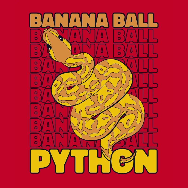 Boule de banane Python Serpent Python Boule de banane
