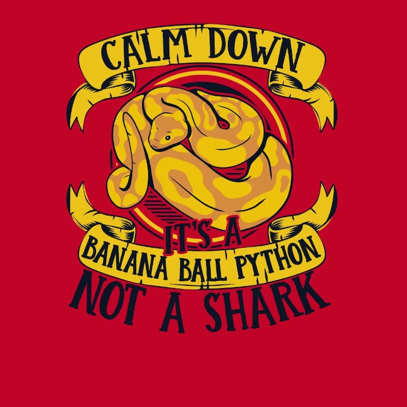 Calmez-vous, ce n’est pas une boule de banane de python de requin