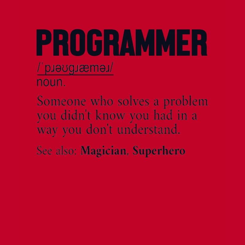 Programmeur Définition Développeur logiciel Codeur