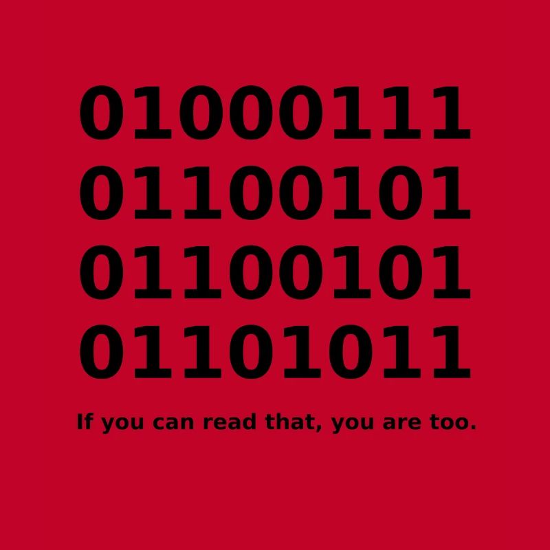 Binary / Binär Code Binärcode Funny T-Shirt