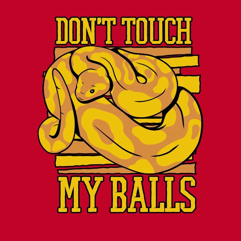 Don't Touch My Balls Snake Python Banana Ball