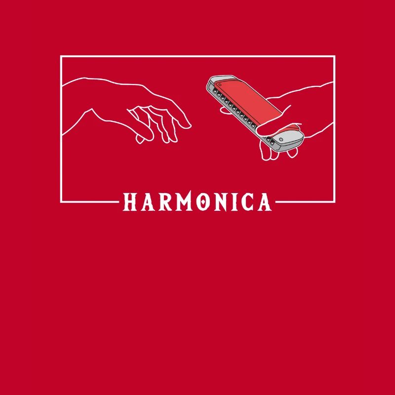 Michel-Ange Création de la bouche d’harmonica d’Adam