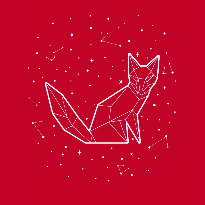 Sternbild Fox Constellation Red Fox Canidae