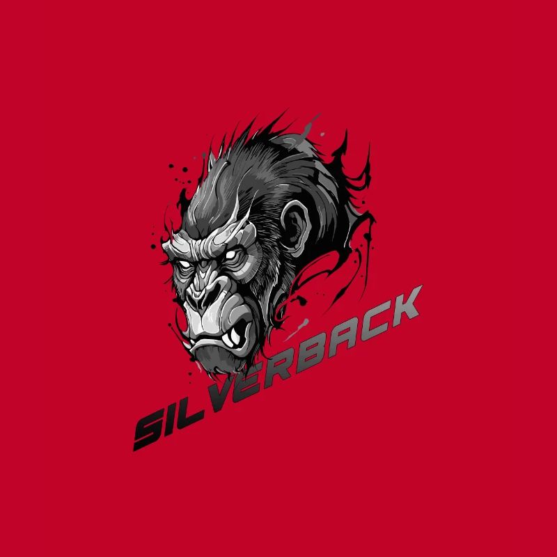 Mighty Silverback : Portrait de gorille