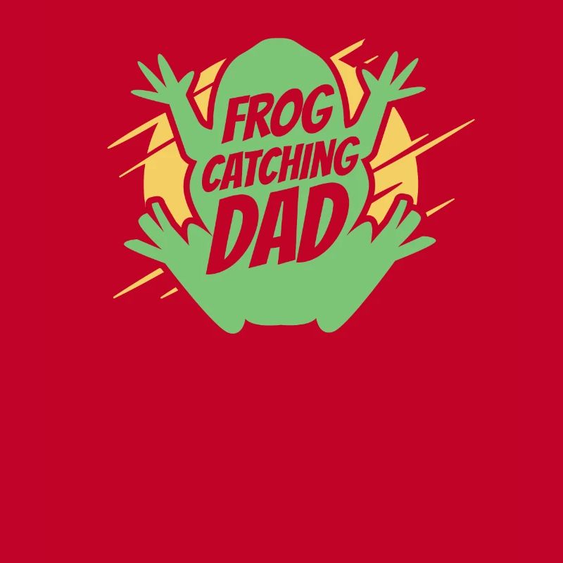 Frog Catching Dad Tadpole Tree Frog Toad