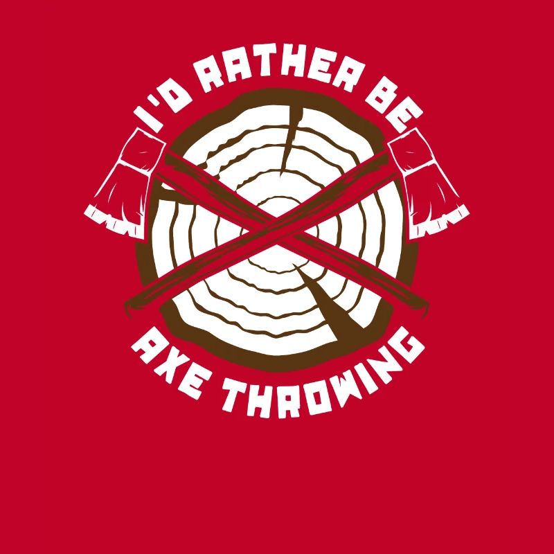 I'd Rather Be Axe Throwing Axe Throwing Game Axe