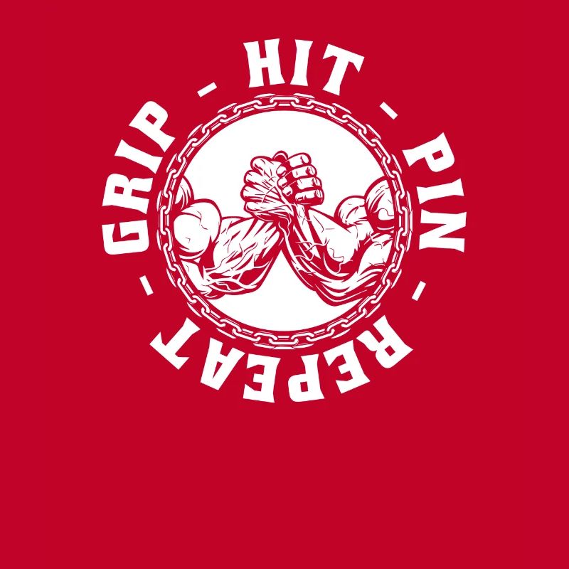 Hit Pin Répéter les techniques de lutte à la main Bras