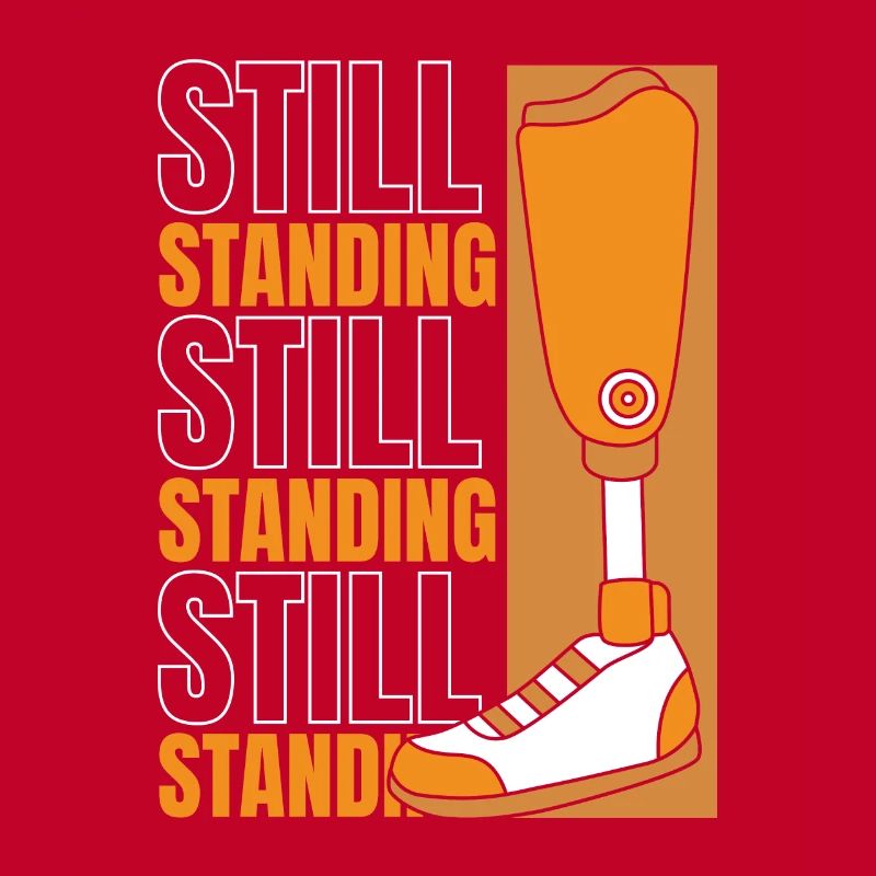 Still Standing Artificial Legs User Leg Prosthesis