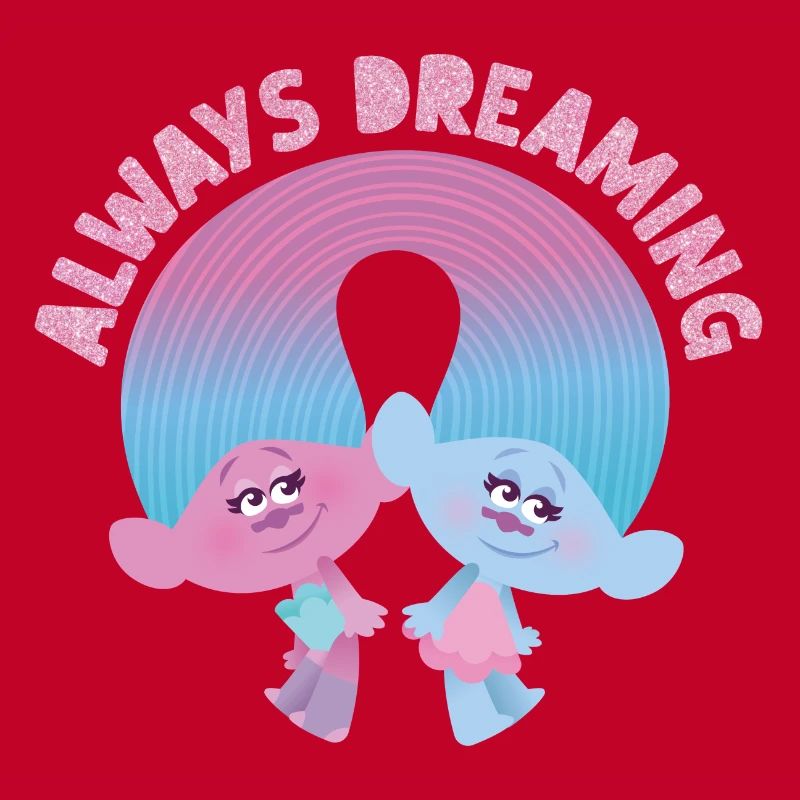 Trolls Always Dreaming Mit Zwei Trolls