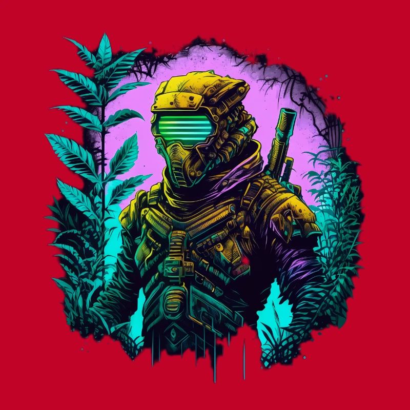 Ninja Cyber Warrior Samurai Gift