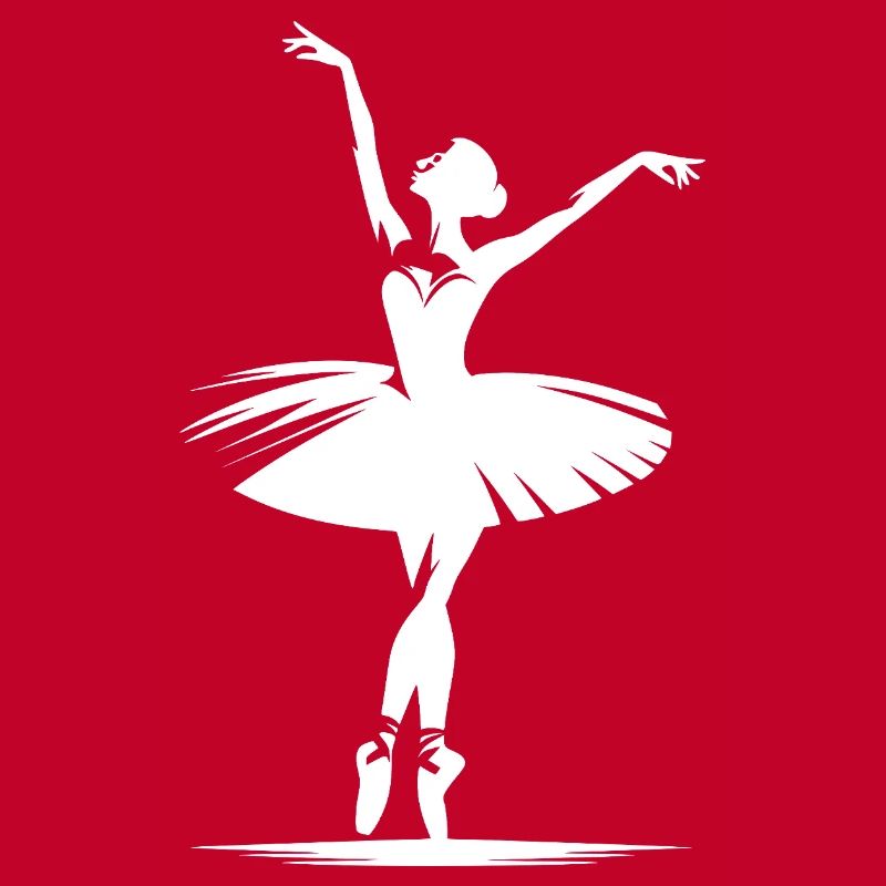 Danseuse avec élégance et pose de danse classique