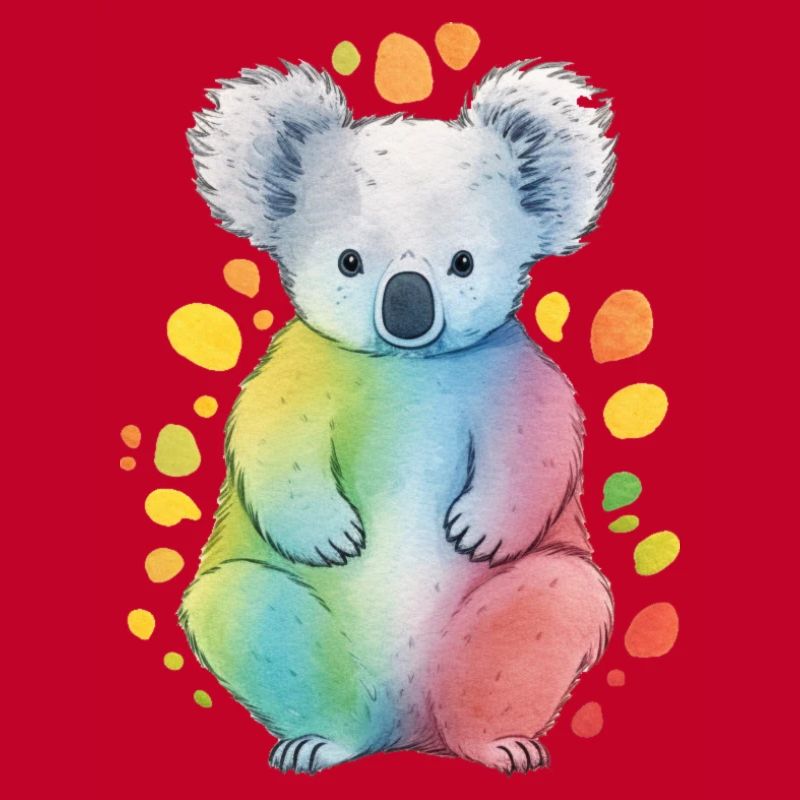 Koala coloré