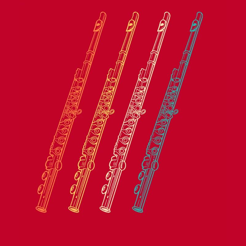 Flötist Evolution Querflöte