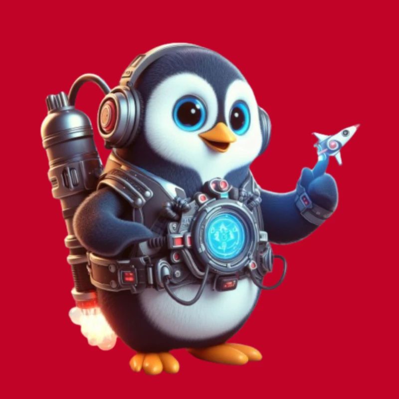 Futuristic Penguin 2