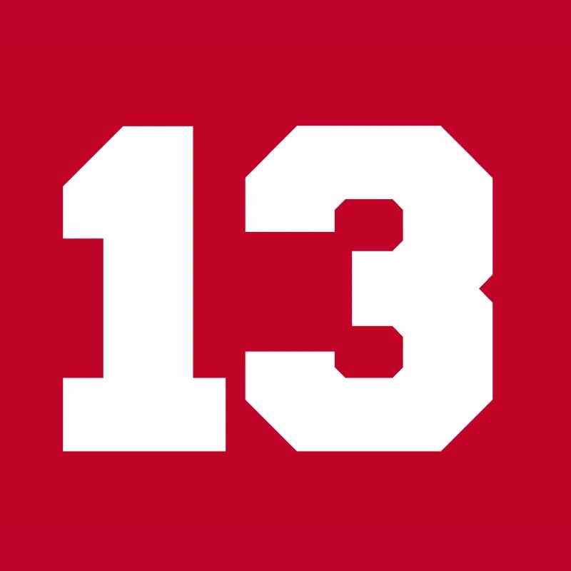 13 white