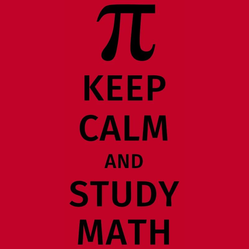 keep calm and study math