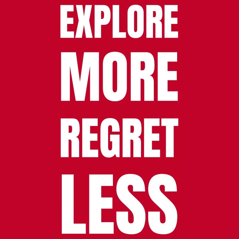 Explore more regret less