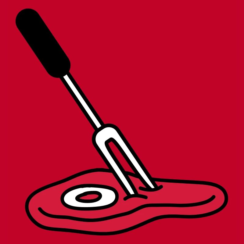 Barbecue Fork And Steak