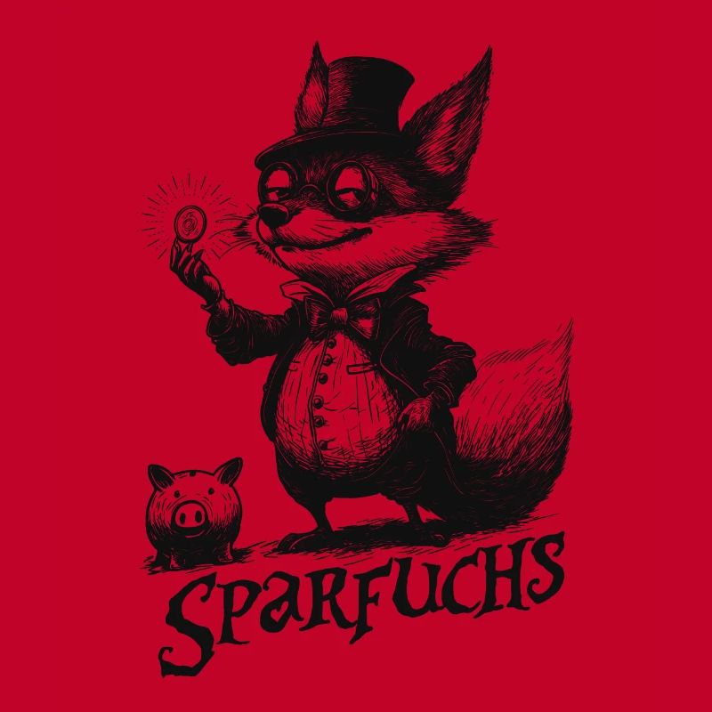 Sparfuchs Fuchs Schnäppchenjäger Pfennigfuchser
