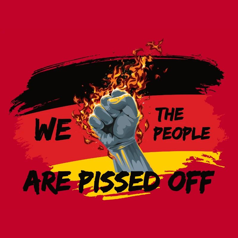 Allemagne Drapeau Peuple