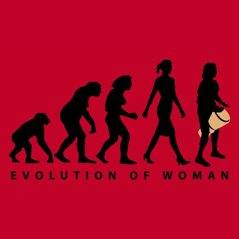 Evolution der Frau Djembe