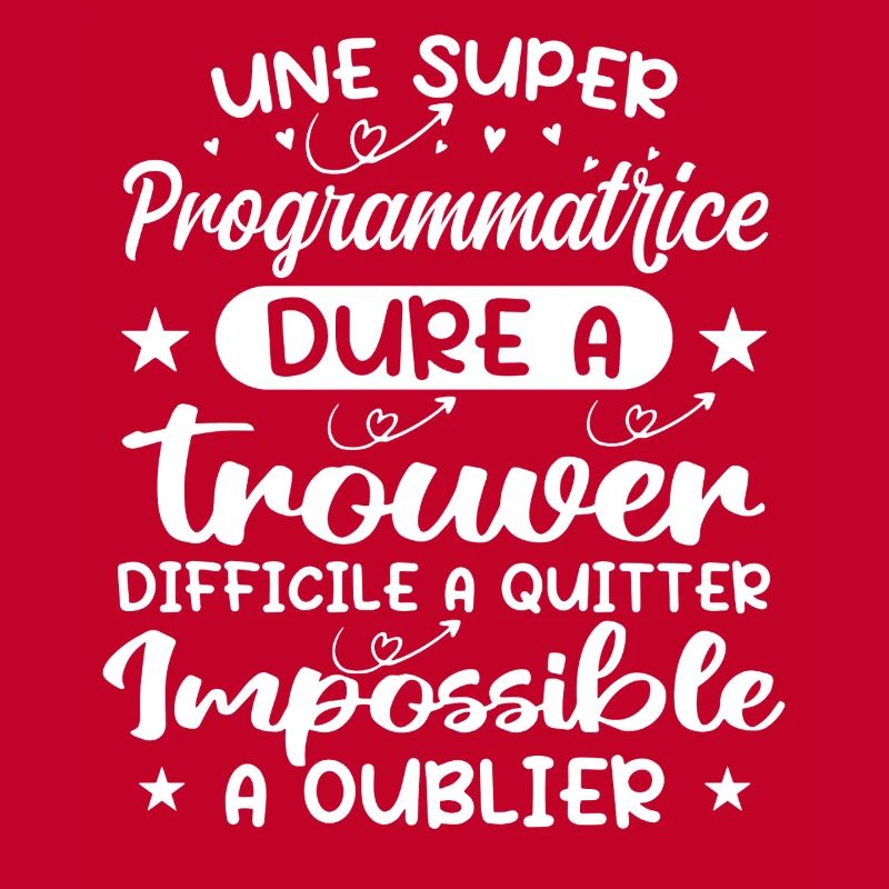 Une Super Programmatrice - Cadeau programmatrice