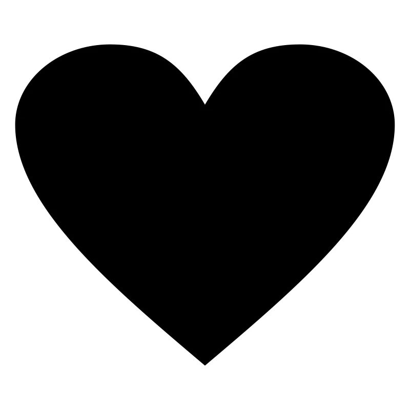 Schwarzes Herz Awesomeelement