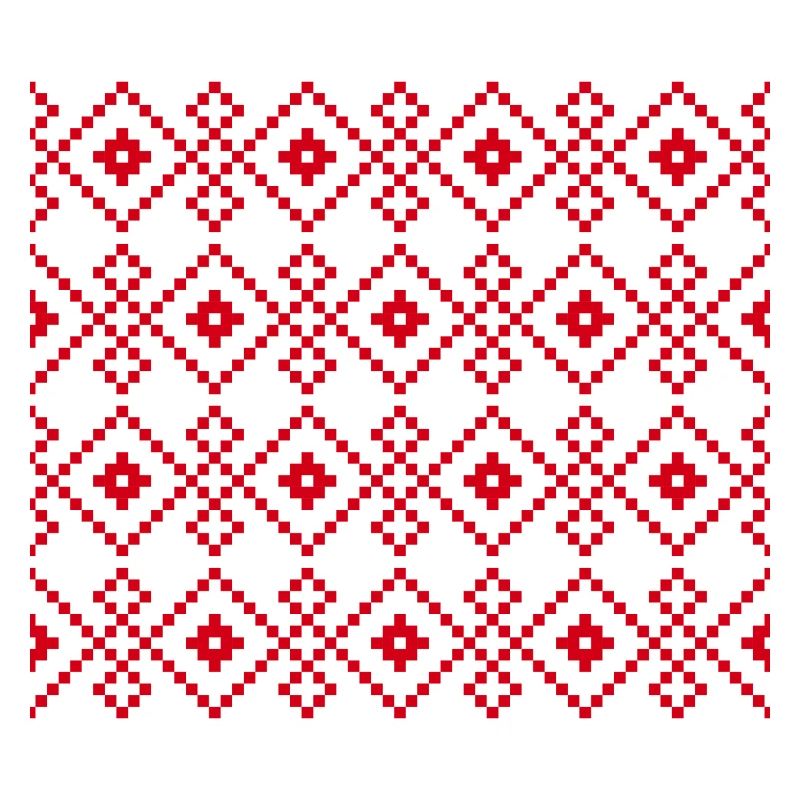 Weihnachtlicher einfarbiger Pullover (rot)