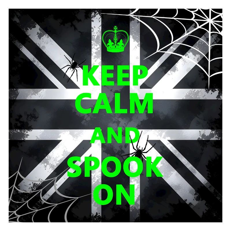 Keep Calm Spook Green