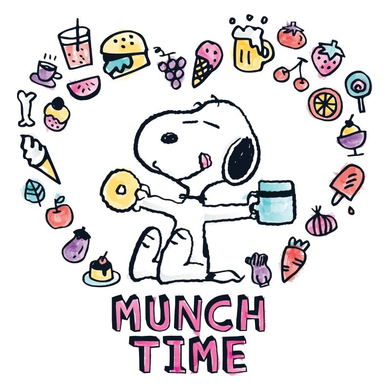 Peanuts Snoopy Munch Time Bouffe