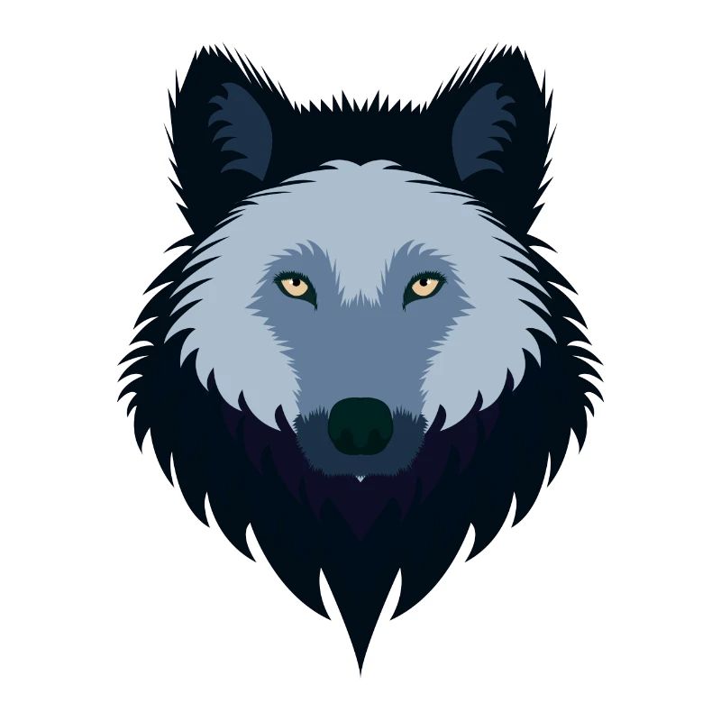 Weiblicher blauer Wolf