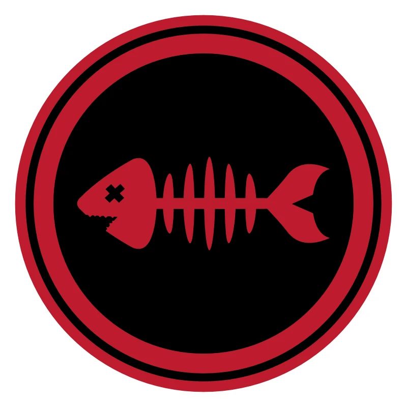 Os d’os symbole de poisson