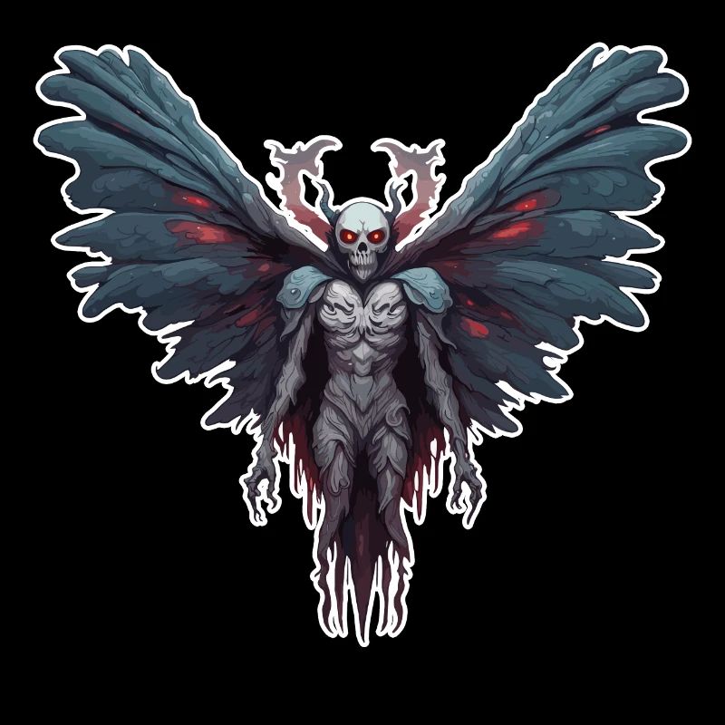 Mothman / Moth / Insect / Mythical Creature / Flutter