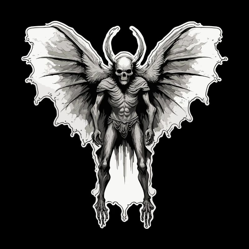 Mothman / Moth / Insect / Mythical Creature / Flutter